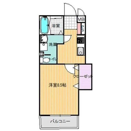 ミオ　スタンザの物件間取画像